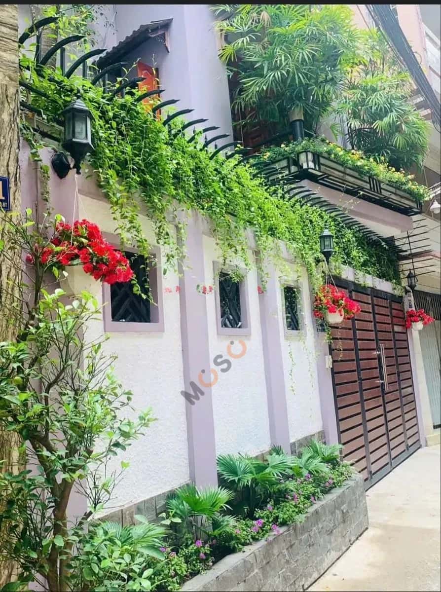 Cho thuê nhà hẻm Nguyễn Cửu Vân Bình Thạnh, TP.HCM – 4 phòng ngủ, giá 35 triệu