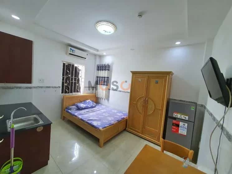 Cho thuê căn hộ chung cư Đường Đoàn Văn Bơ Quận 4, TP.HCM – 1 phòng ngủ, giá 5.5 triệu