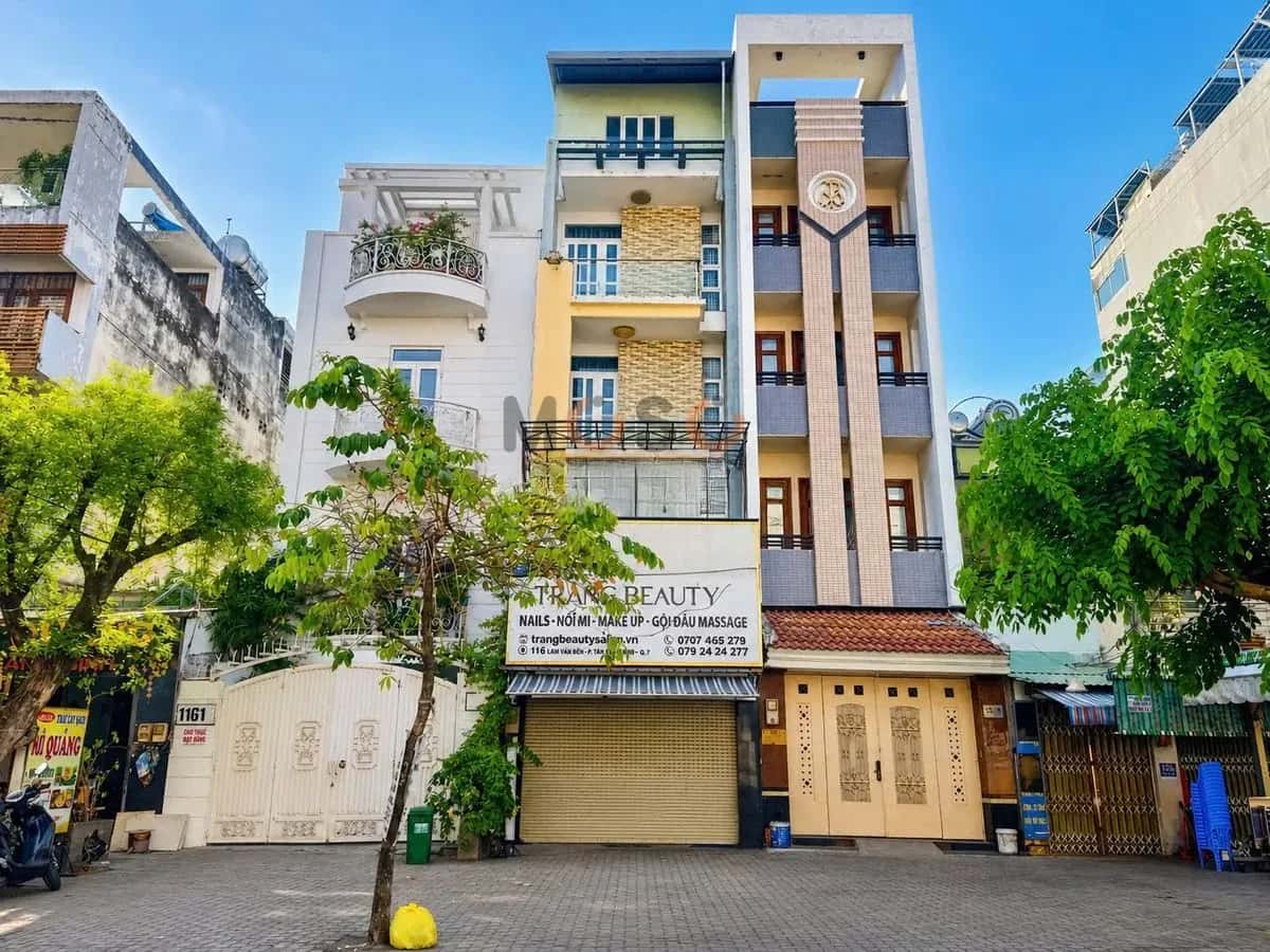 Cho thuê nhà mặt tiền Lâm Văn Bền Quận 7, TP.HCM – 6 phòng ngủ, giá 48 triệu