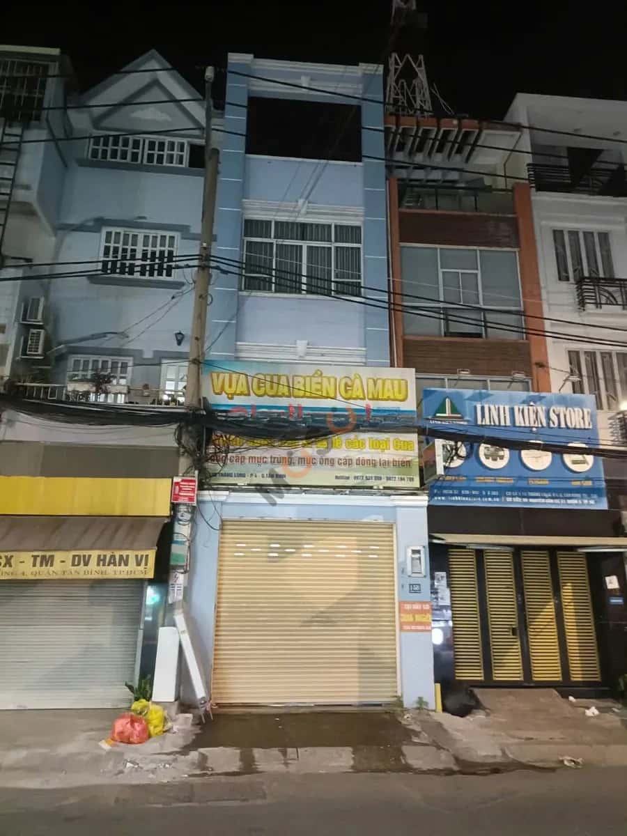 Cho thuê nhà mặt tiền Thăng Long Tân Bình, TP.HCM – 4 phòng ngủ, giá 38 triệu