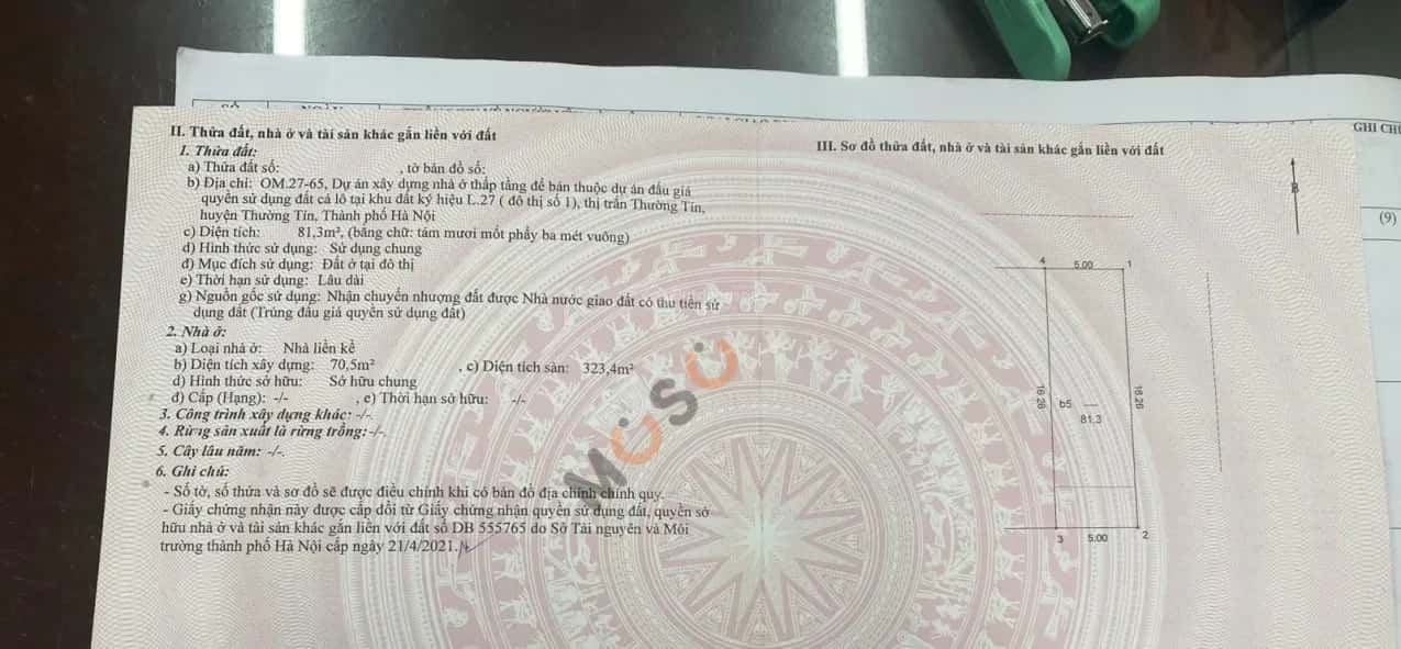 Cho thuê nhà hẻm Trần Phú Thường Tín, Hà Nội – giá 25 triệu — Hình 3