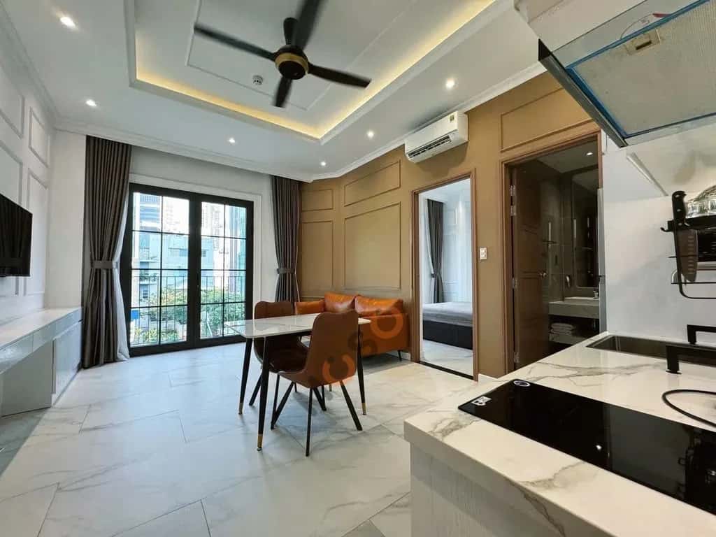 Cho thuê căn hộ chung cư Phạm Viết Chánh Quận Bình Thạnh, TP.HCM – 1 phòng ngủ, giá 10 triệu