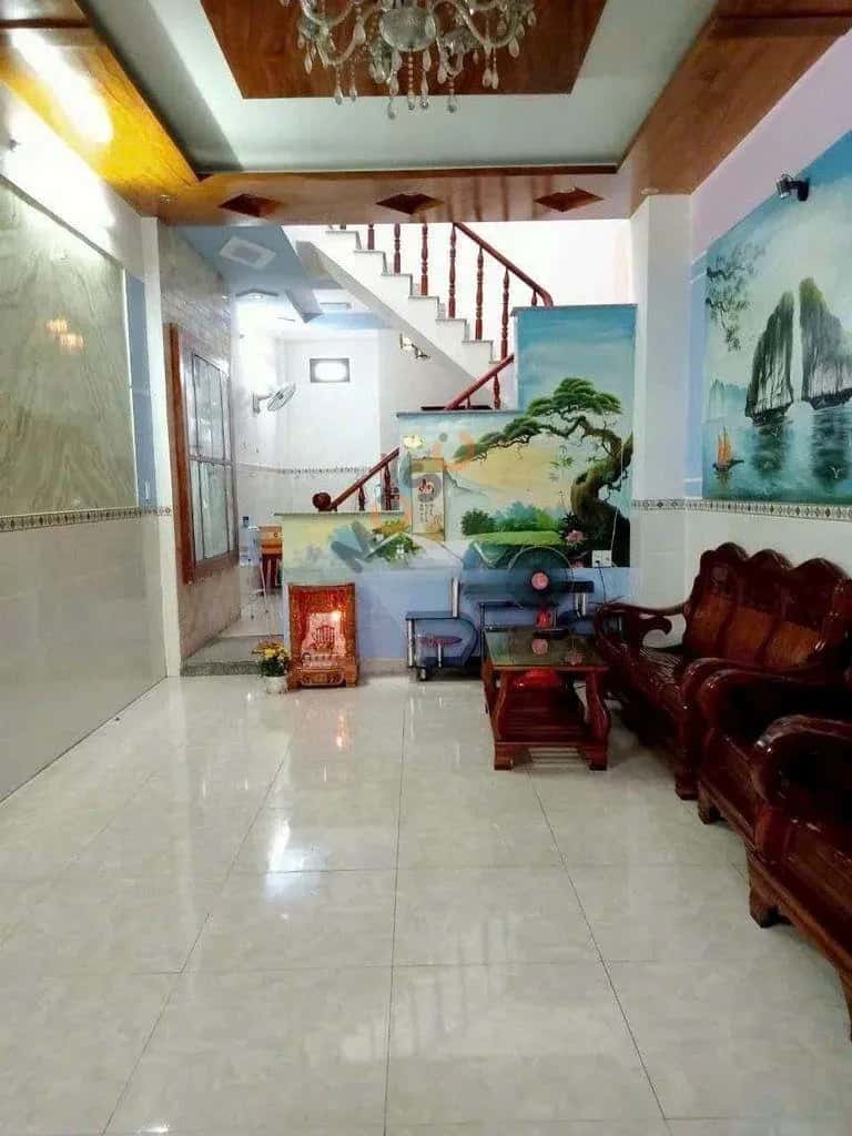 Cho thuê nhà hẻm Đường Đồng Tâm Huyện Hóc Môn, TP.HCM – 3 phòng ngủ, giá 8 triệu