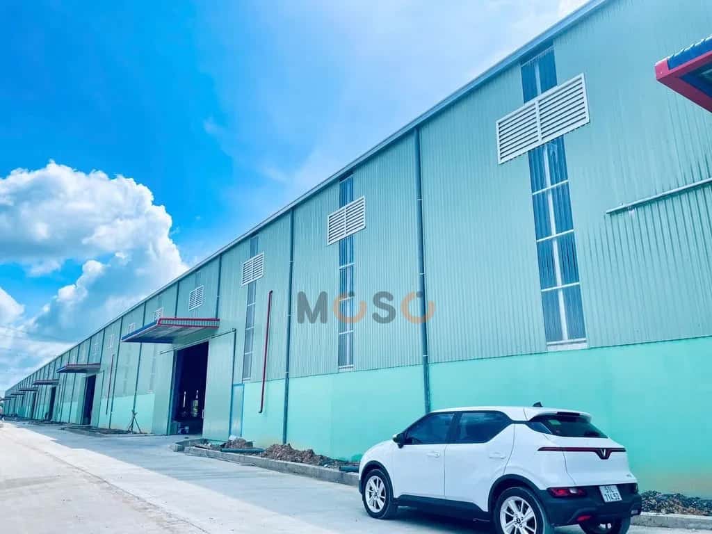 Cho thuê kho, nhà xưởng Đường Số 8 Huyện Đức Hòa, Long An – giá 286 triệu