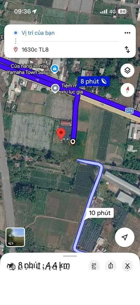 Cho thuê đất Tỉnh lộ 8 Huyện Củ Chi, TP.HCM – giá 9.5 triệu — Hình 3 Cho thuê đất Tỉnh lộ 8 Huyện Củ Chi, TP.HCM – giá 9.5 triệu — Hình 3