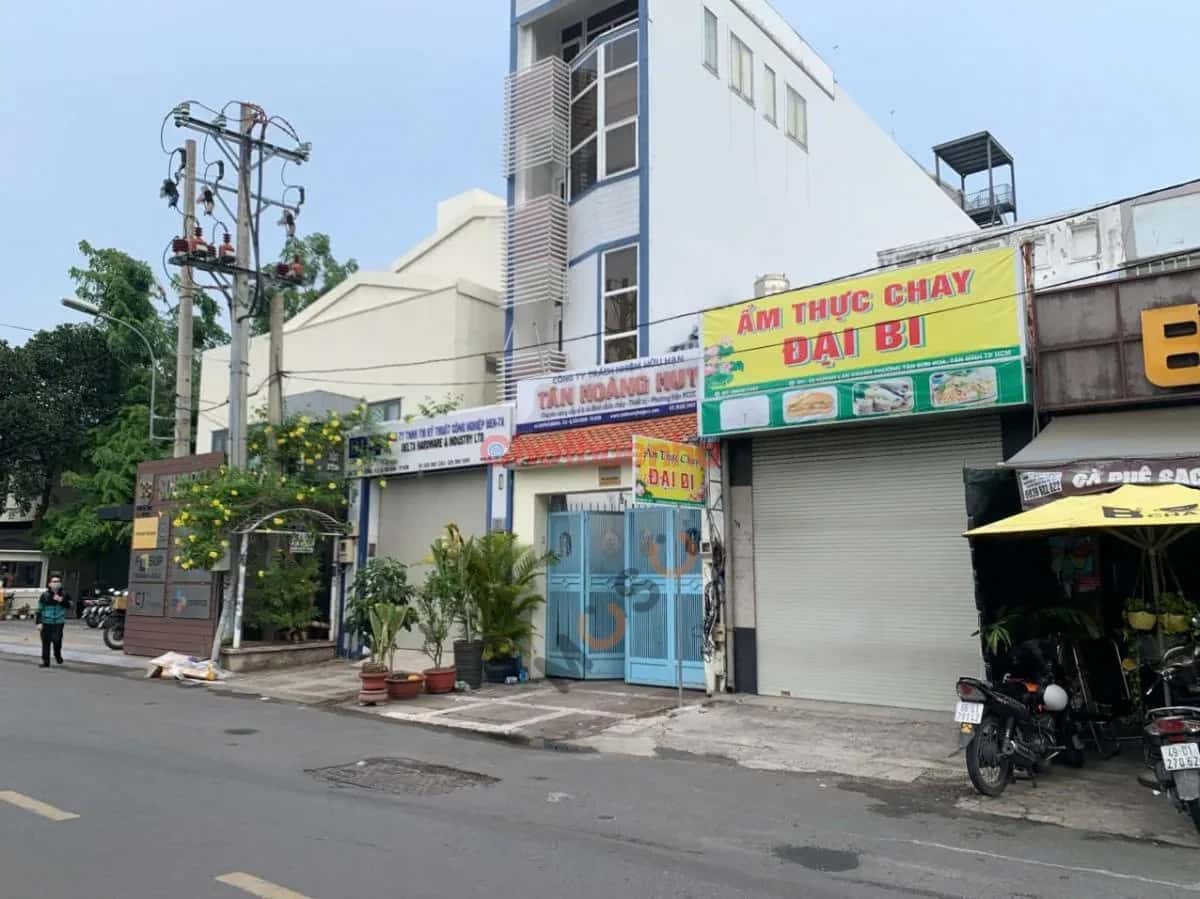 Cho thuê nhà mặt tiền Huỳnh Lan Khanh Tân Bình, TP.HCM – 2 phòng ngủ, giá 35 triệu