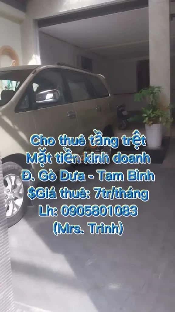 Cho thuê nhà mặt tiền Gò Dưa Thủ Đức, TP. Thủ Đức – giá 7 triệu — Hình 3 Cho thuê nhà mặt tiền Gò Dưa Thủ Đức, TP. Thủ Đức – giá 7 triệu — Hình 3