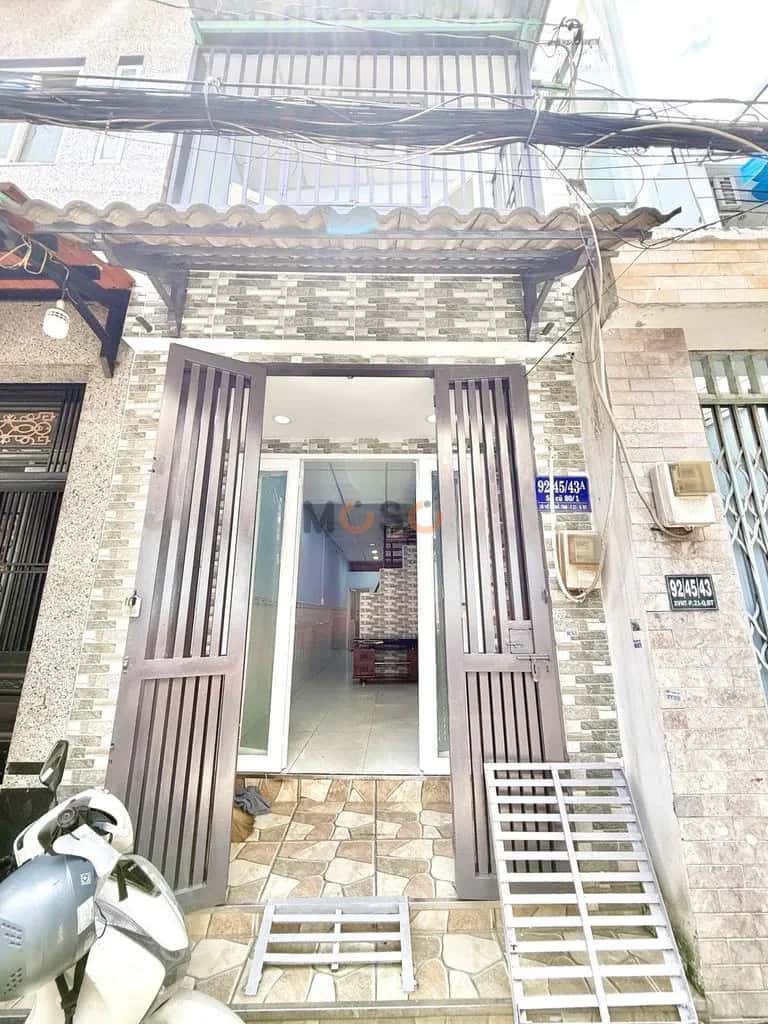 Cho thuê nhà hẻm Xô Viết Nghệ Tĩnh Quận Bình Thạnh, TP.HCM – 2 phòng ngủ, giá 7.8 triệu