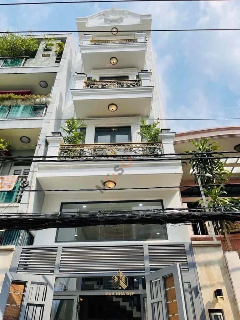 Cho thuê nhà hẻm Lê Quang Định Quận Bình Thạnh, TP.HCM – 5 phòng ngủ, giá 21 triệu
