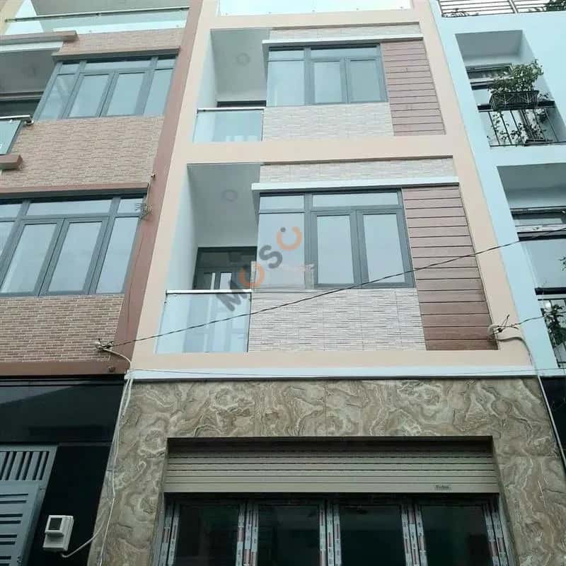 Cho thuê nhà mặt tiền Đường Phan Văn Trị Quận Bình Thạnh, TP.HCM – 4 phòng ngủ, giá 18 triệu