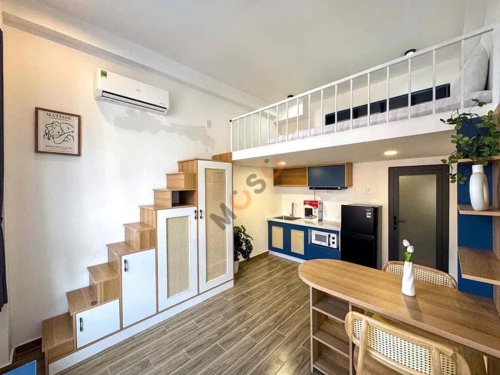 Cho thuê căn hộ chung cư Lê Quang Định Quận Bình Thạnh, TP.HCM – 1 phòng ngủ, giá 6.2 triệu