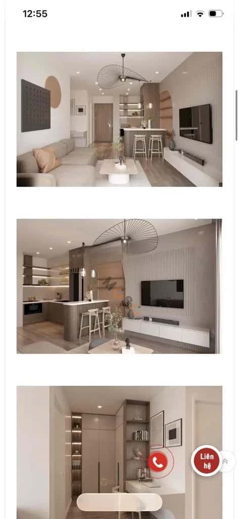 Cho thuê căn hộ chung cư Phạm Ngọc Thạch Thành phố Thủ Dầu Một, Bình Dương – 1 phòng ngủ, giá 3.5 triệu