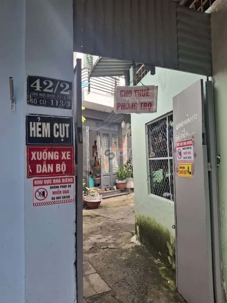 Cho thuê phòng trọ Lương Ngọc Quyến Gò Vấp, TP.HCM – 1 phòng ngủ, giá 2 triệu — Hình 3 Cho thuê phòng trọ Lương Ngọc Quyến Gò Vấp, TP.HCM – 1 phòng ngủ, giá 2 triệu — Hình 3