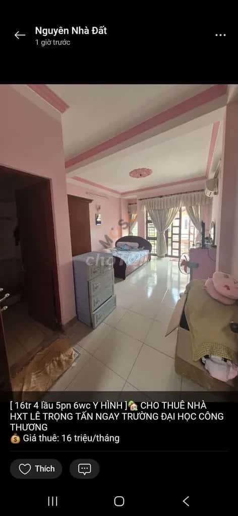 Cho thuê nhà hẻm Lê Trọng Tấn Tân Phú, Ho Chi Minh – 5 phòng ngủ, giá 15 triệu — Hình 3
