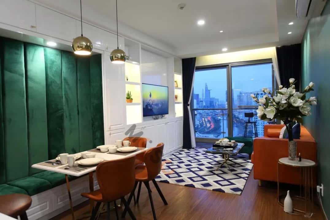 Cho thuê căn hộ chung cư Bến Vân Đồn Quận 4, TP.HCM – 2 phòng ngủ, giá 18 triệu