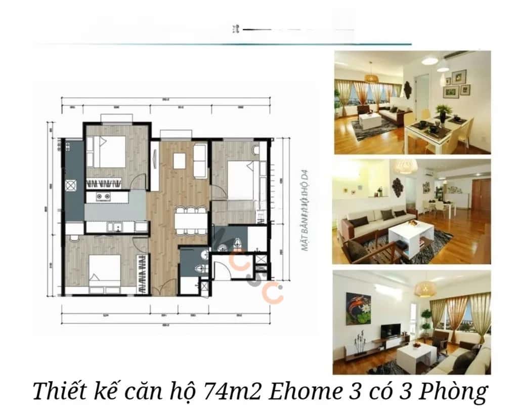 Cho thuê căn hộ chung cư Hồ Học Lãm Quận Bình Tân, TP.HCM – 2 phòng ngủ, giá 10 triệu