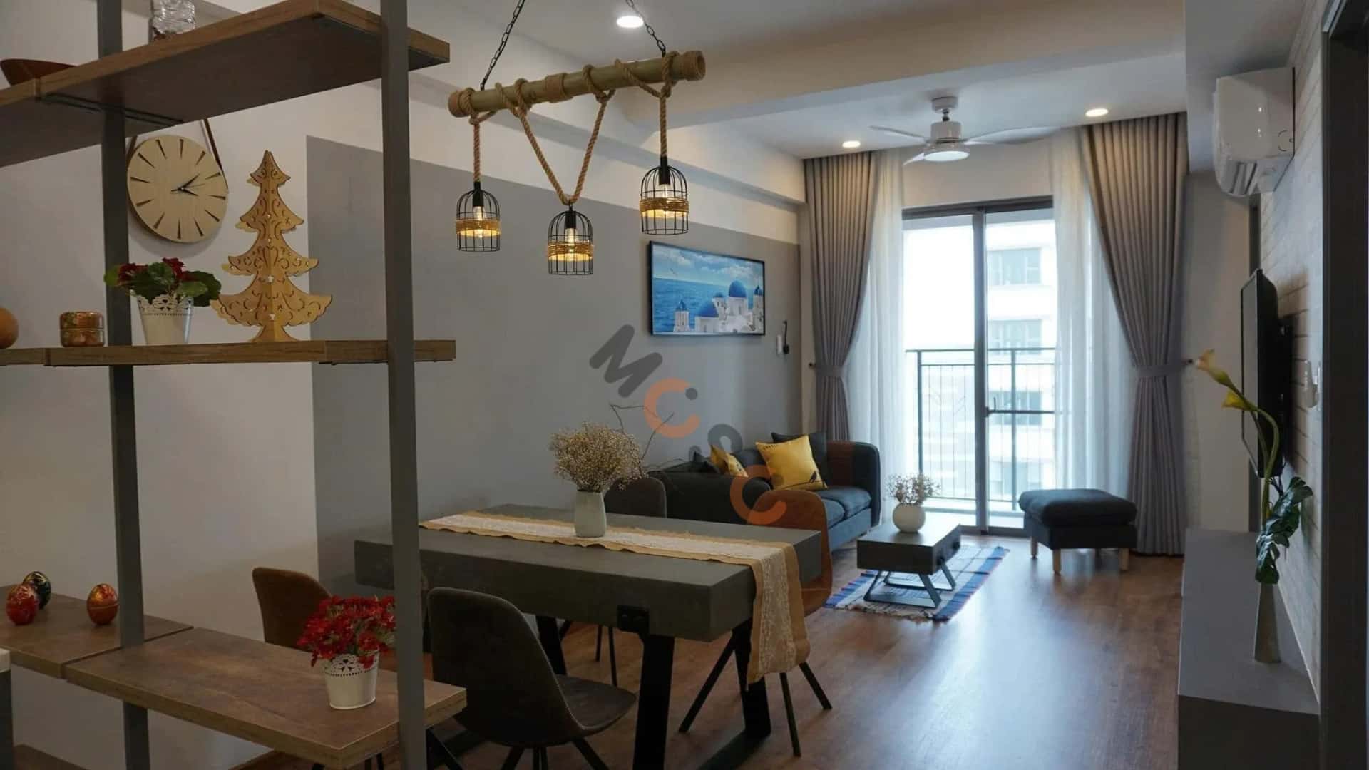Cho thuê căn hộ chung cư Huyện Nhà Bè, TP.HCM – 2 phòng ngủ, giá 14 triệu
