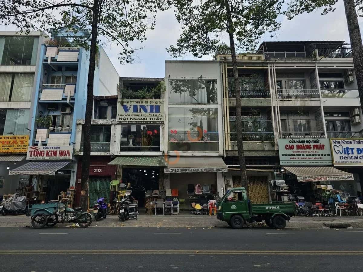 Cho thuê nhà mặt tiền Ngô Gia Tự Quận 10, TP.HCM – giá 55 triệu