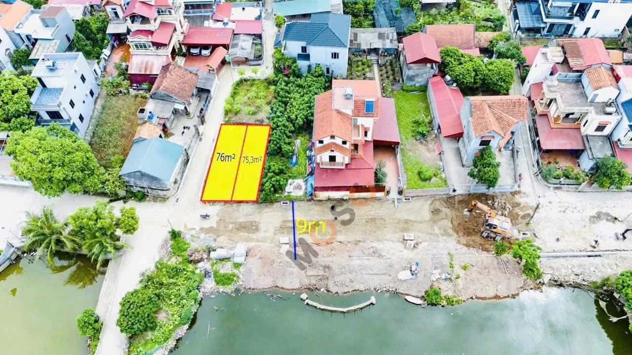 Bán đất hẻm đường Làng Chử Xá  Huyện Văn Giang, Hưng Yên – giá 5 tỷ — Hình 3