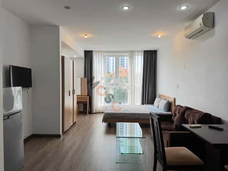 Cho thuê căn hộ chung cư Cách Mạng Tháng 8 Quận 3, TP.HCM – 1 phòng ngủ, giá 6 triệu