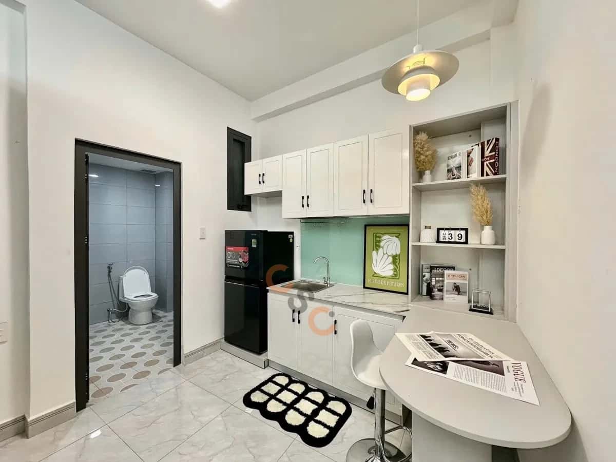 Cho thuê căn hộ chung cư Đường Đỗ Thị Lời Quận 3, TP.HCM – 1 phòng ngủ, giá 6.3 triệu