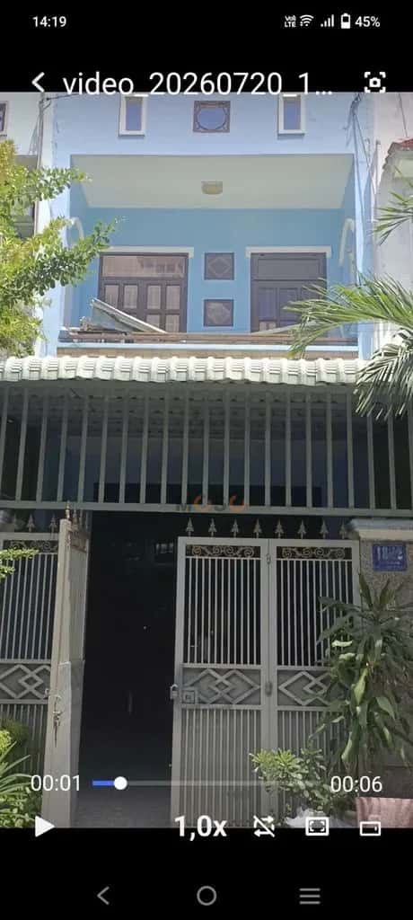 Cho thuê nhà hẻm Lê Văn Khương Quận 12, TP.HCM – 3 phòng ngủ, giá 8 triệu