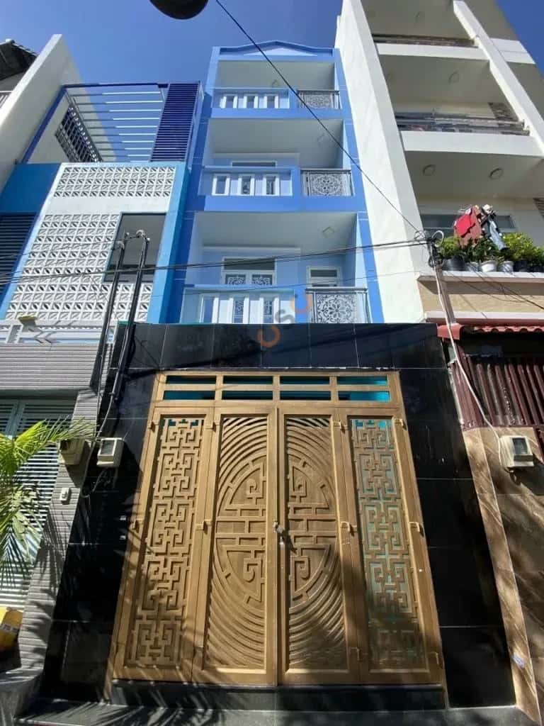 Cho thuê nhà hẻm Nguyễn Đình Chiểu Quận 3, TP.HCM – 4 phòng ngủ, giá 18 triệu