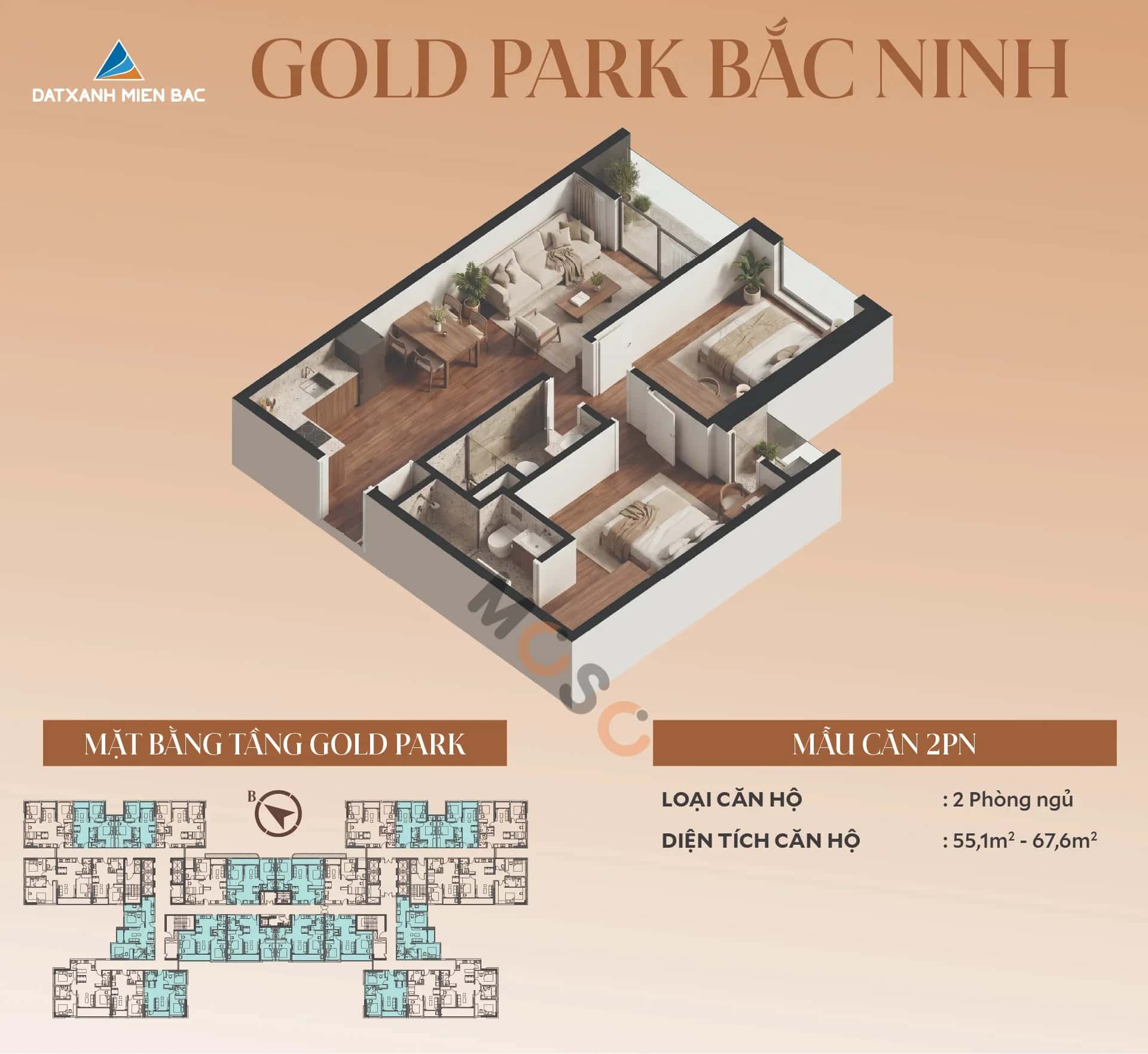 Bán căn hộ chung cư Đường Thành phố Bắc Giang, Bắc Giang – 2 phòng ngủ, giá 2.9 tỷ — Hình 2 Bán căn hộ chung cư Đường Thành phố Bắc Giang, Bắc Giang – 2 phòng ngủ, giá 2.9 tỷ — Hình 2