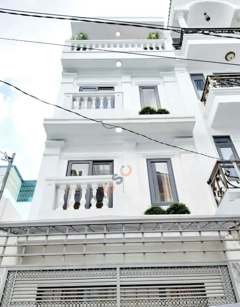 Cho thuê nhà hẻm Nguyễn Văn Đậu Quận Bình Thạnh, TP.HCM – 4 phòng ngủ, giá 15 triệu