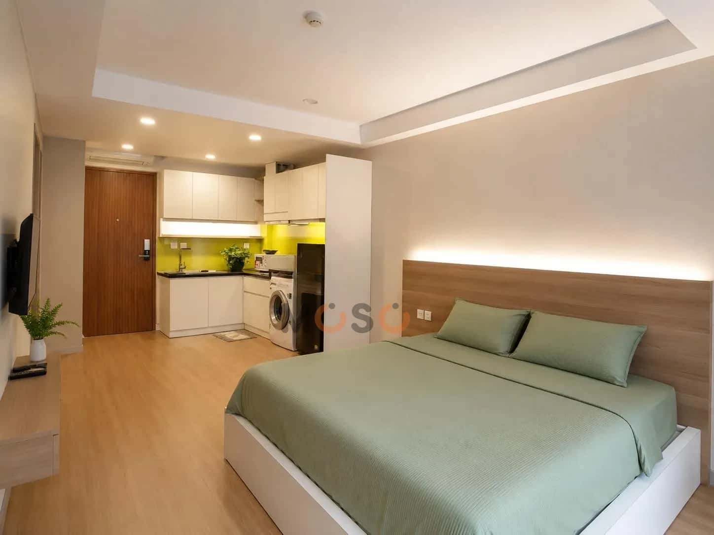 Cho thuê căn hộ chung cư Ngõ 282 Đường Lạc Long Quân Tây Hồ, Hà Nội – 1 phòng ngủ, giá 5 triệu — Hình 3