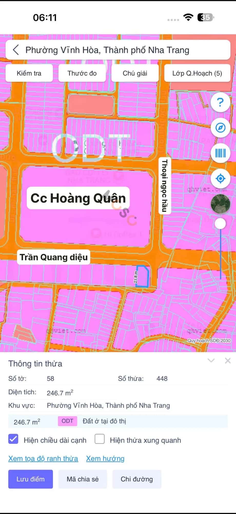 Bán đất Trần Quang Diệu  Thành phố Nha Trang, Khánh Hòa – giá 16 tỷ - ảnh 4