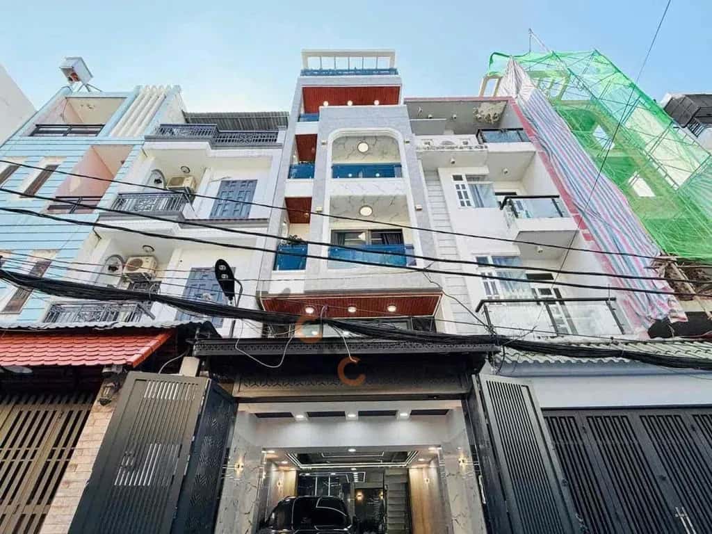 Cho thuê nhà hẻm Phan Huy Ích Gò Vấp, Ho Chi Minh – 5 phòng ngủ, giá 30 triệu