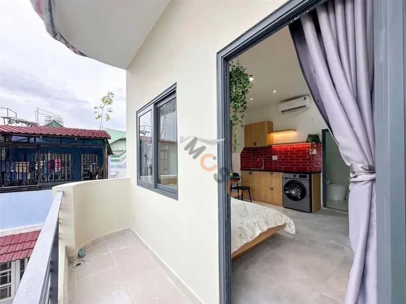 Cho thuê căn hộ chung cư Nguyễn Gia Trí Quận Bình Thạnh, TP.HCM – 1 phòng ngủ, giá 7.2 triệu