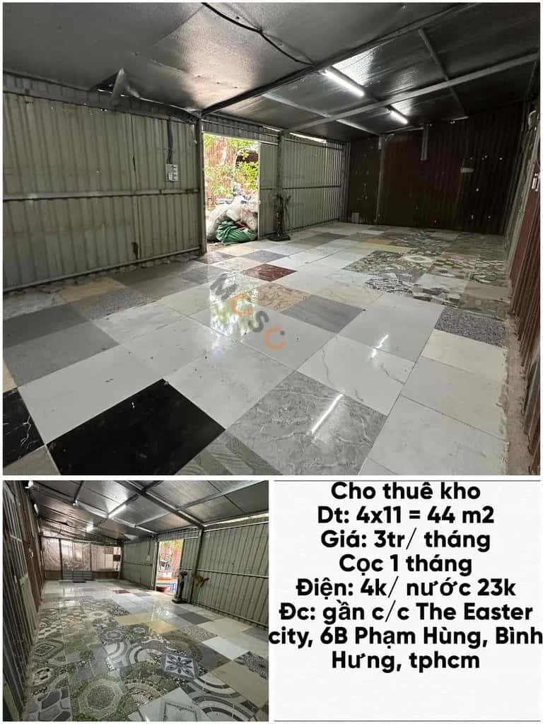 Cho thuê phòng trọ Đường Phạm Hùng Huyện Bình Chánh, TP.HCM – giá 3 triệu
