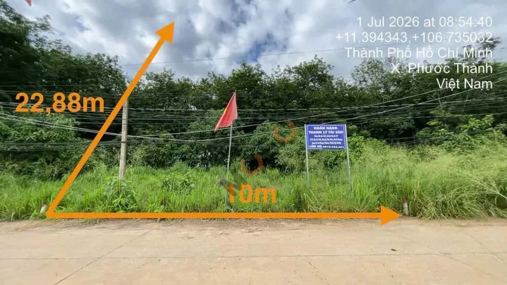 Bán đất Đường Đồi Hải Quân Huyện Phú Giáo, Bình Dương – giá 705 triệu - ảnh 1