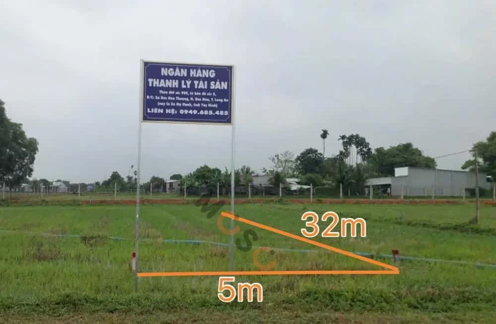 Bán đất Huyện Đức Hòa, Long An – giá 583 triệu - ảnh 1