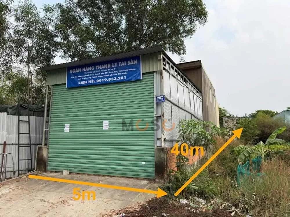Bán nhà hẻm Thành phố Thủ Dầu Một, Bình Dương – giá 2.5 tỷ - ảnh 1