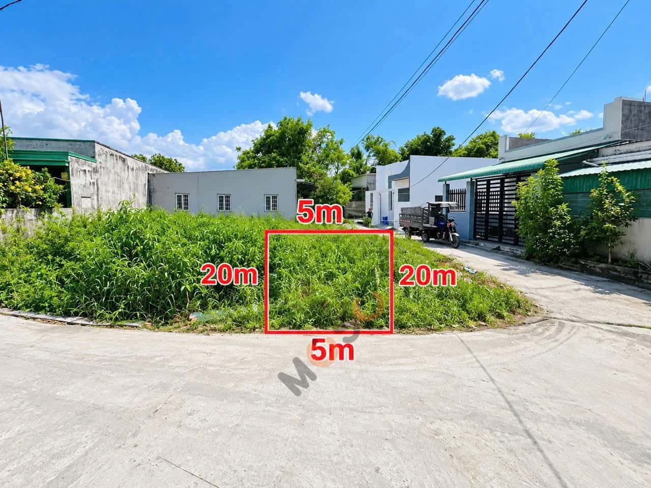 Bán đất hẻm đường ĐT 835B, Ấp Lộc Trung Huyện Cần Giuộc, Long An – giá 670 triệu - ảnh 1