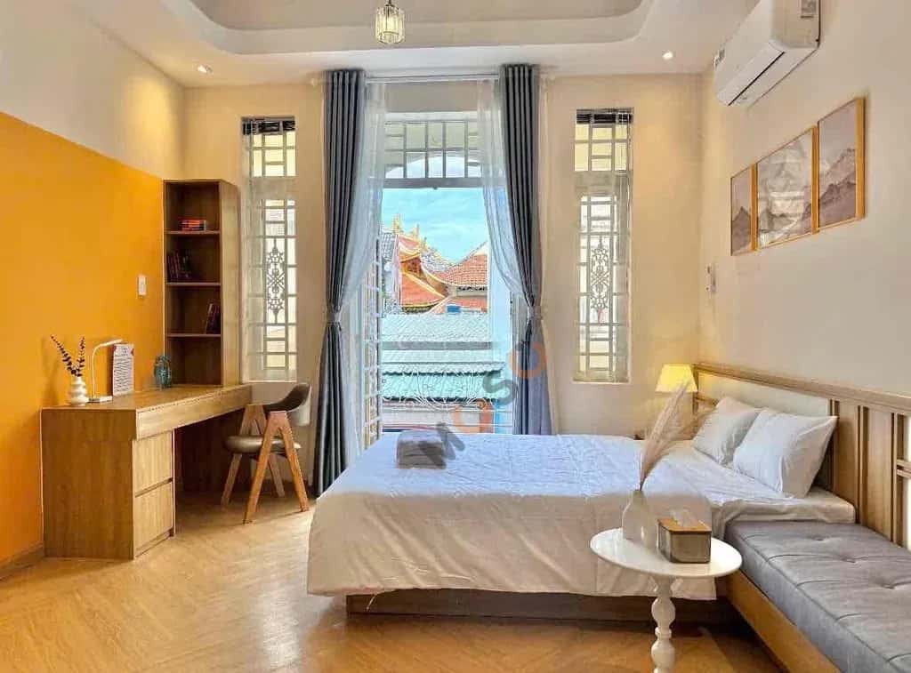 Cho thuê căn hộ chung cư Đường Trường Sa Quận 3, TP.HCM – 1 phòng ngủ, giá 9.2 triệu