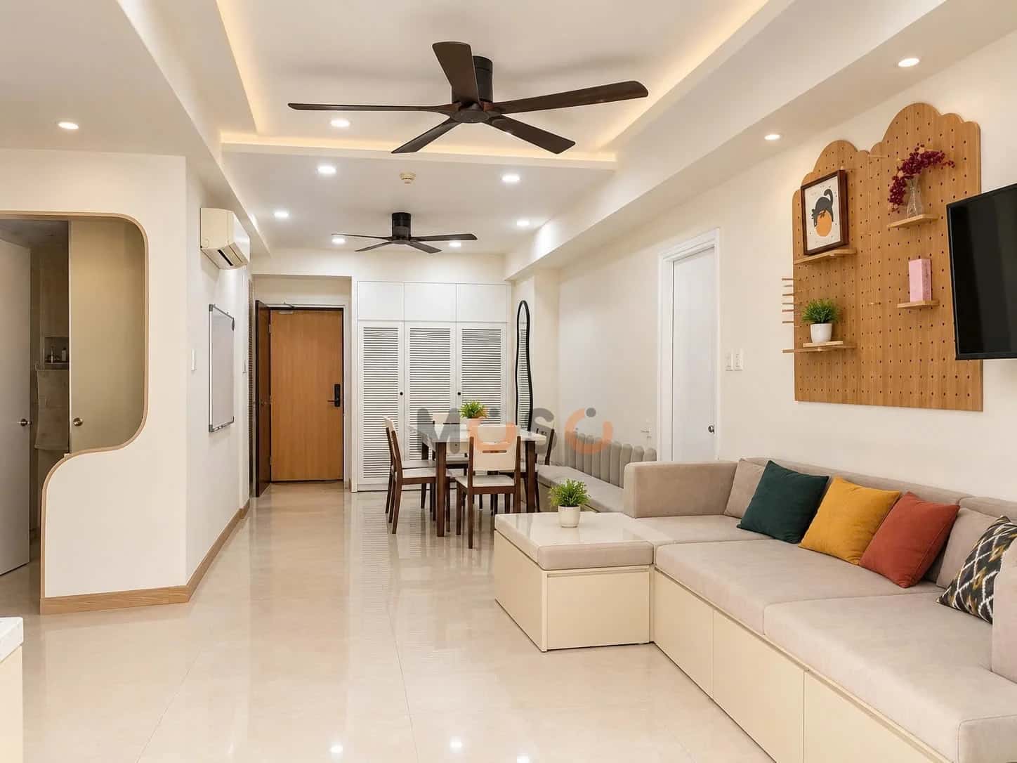 Bán căn hộ chung cư Cao ốc 107 Trương Định Quận 3, TP.HCM – 2 phòng ngủ, giá 8.3 tỷ — Hình 2