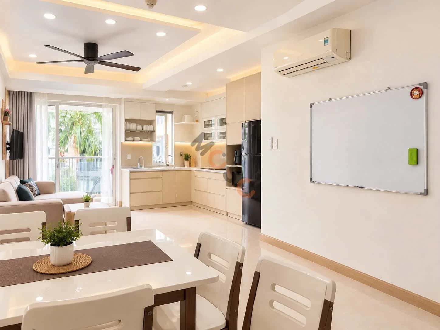 Bán căn hộ chung cư Cao ốc 107 Trương Định Quận 3, TP.HCM – 2 phòng ngủ, giá 8.3 tỷ