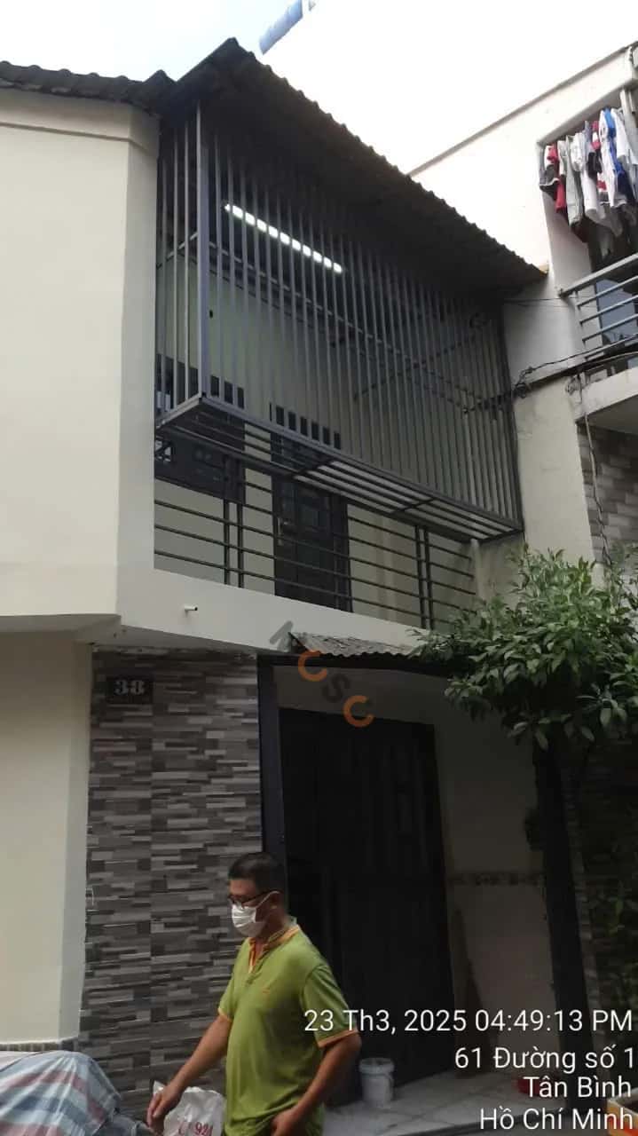 Bán nhà mặt tiền đường số 1 Quận Tân Bình, TP.HCM – 2 phòng ngủ, giá 4.1 tỷ