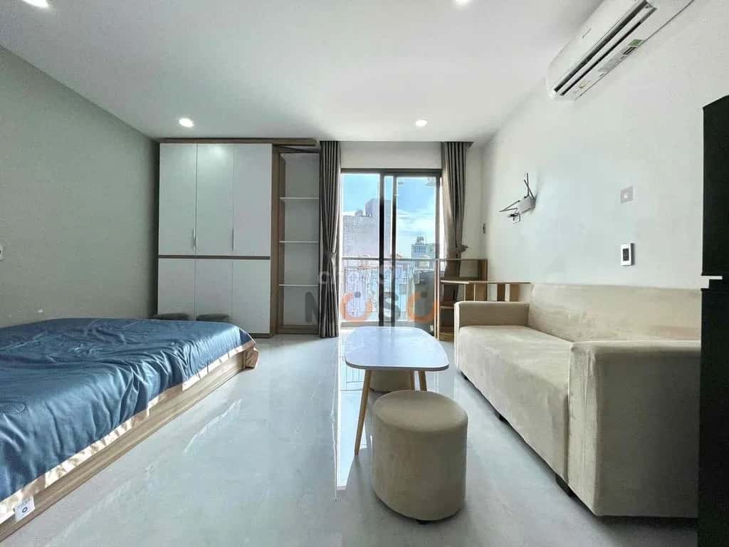 Cho thuê căn hộ chung cư Lê Quang Định Quận Bình Thạnh, TP.HCM – 1 phòng ngủ, giá 6.7 triệu