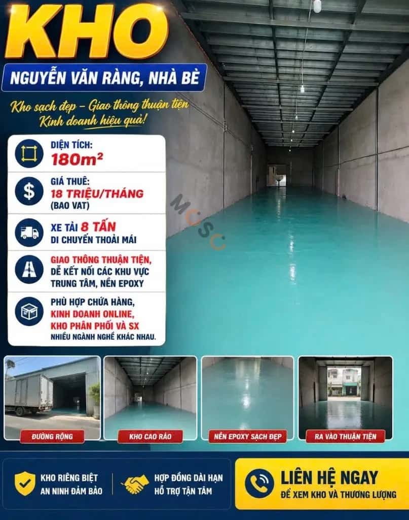 Cho thuê BĐS khác Nguyễn Văn Ràng Huyện Nhà Bè, TP.HCM – giá 18 triệu — Hình 3