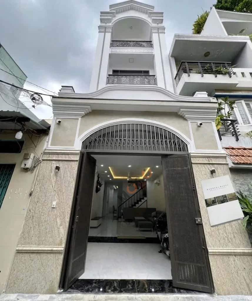 Cho thuê nhà hẻm Đường Huỳnh Văn Bánh Quận Phú Nhuận, TP.HCM – 4 phòng ngủ, giá 20 triệu
