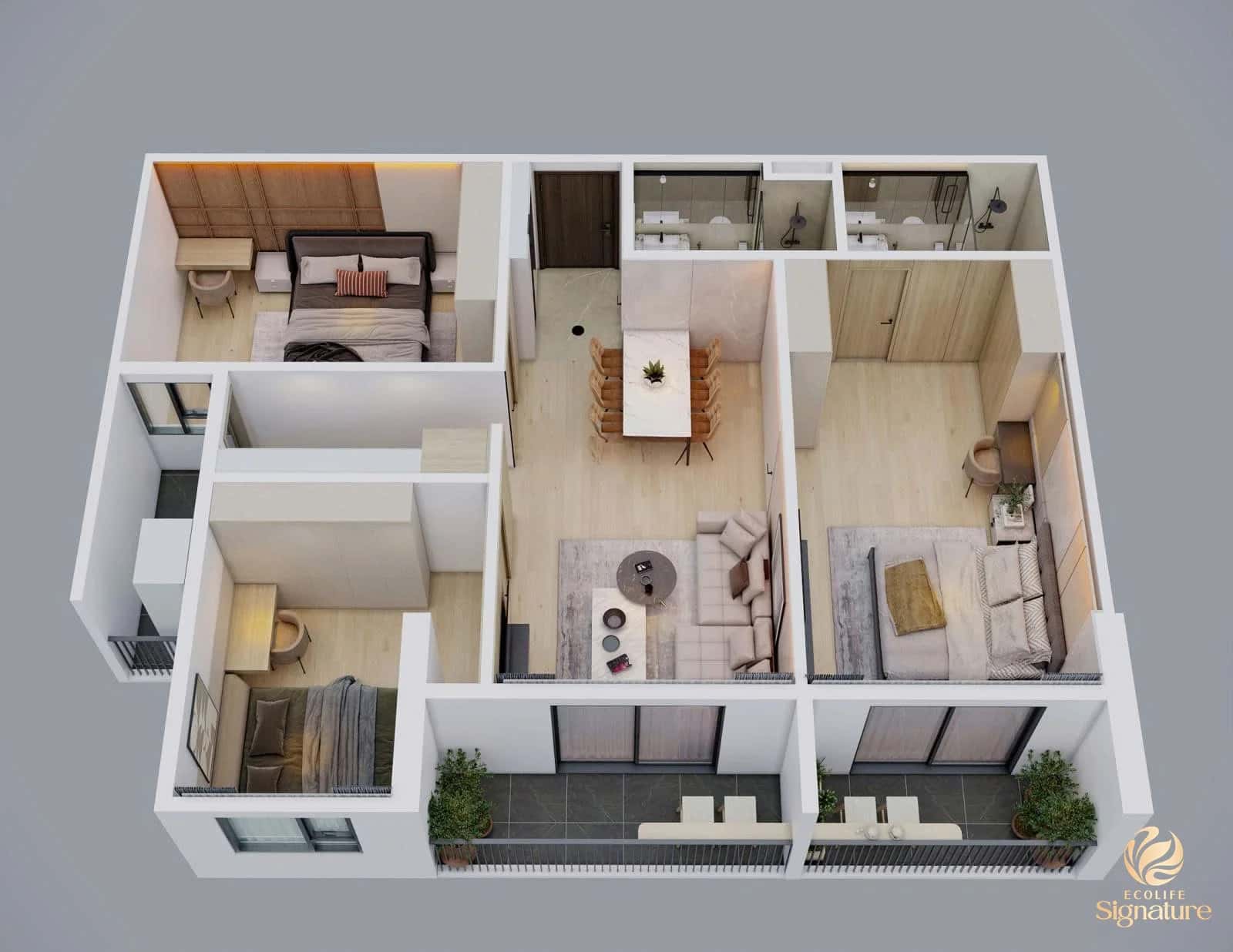 Bán căn hộ chung cư đường Mê Linh Quận Liên Chiểu, TP. Đà Nẵng – 3 phòng ngủ, giá 2.5 tỷ - ảnh 3