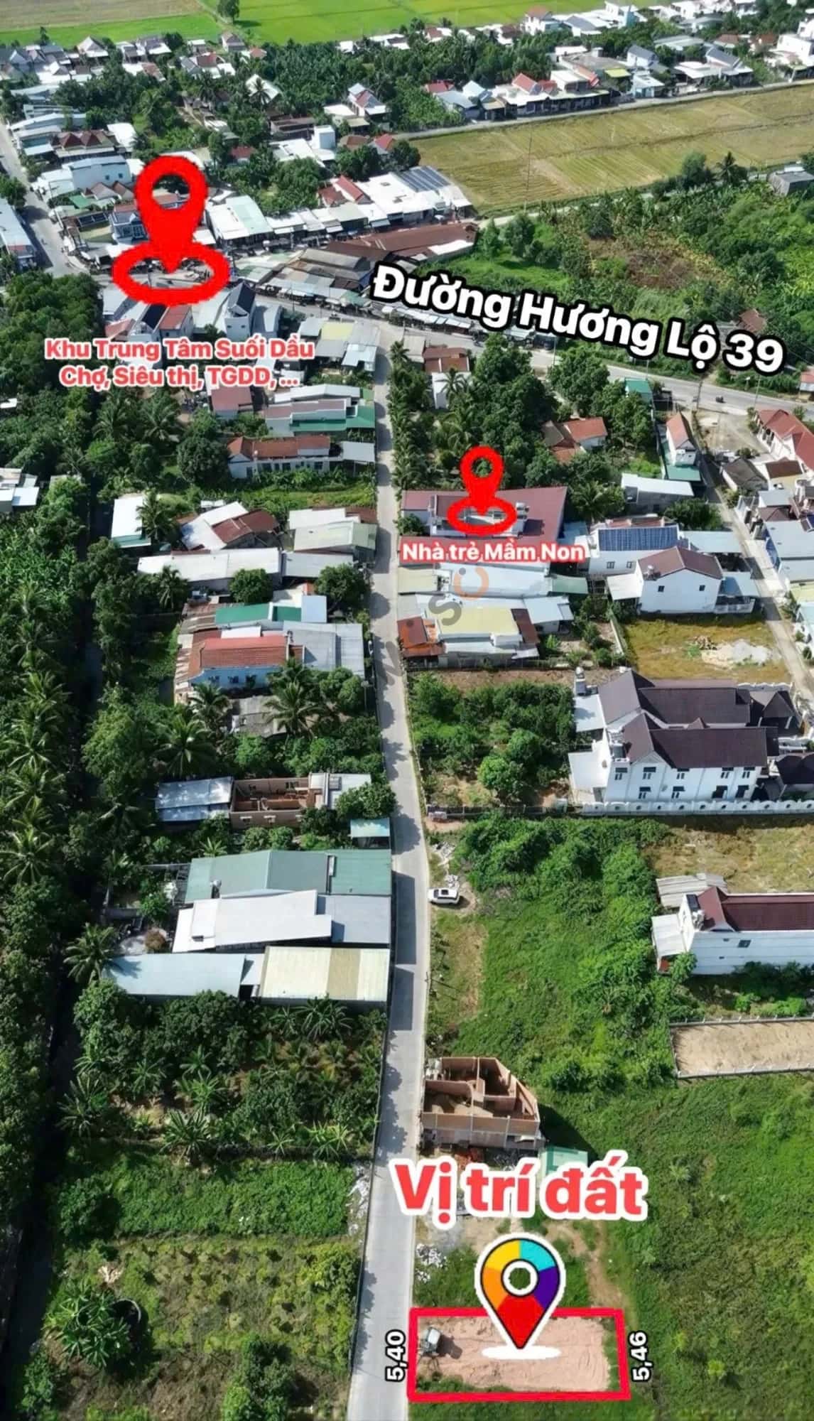 Bán đất Thôn Tân Xương 2 Huyện Cam Lâm, Khánh Hòa – giá 720 triệu - ảnh 3
