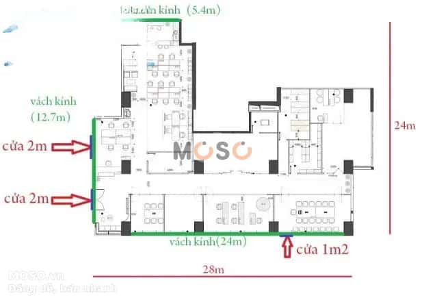 Cho thuê văn phòng Trần Bình Từ Liêm, Hà Nội – giá 184 triệu - ảnh 6