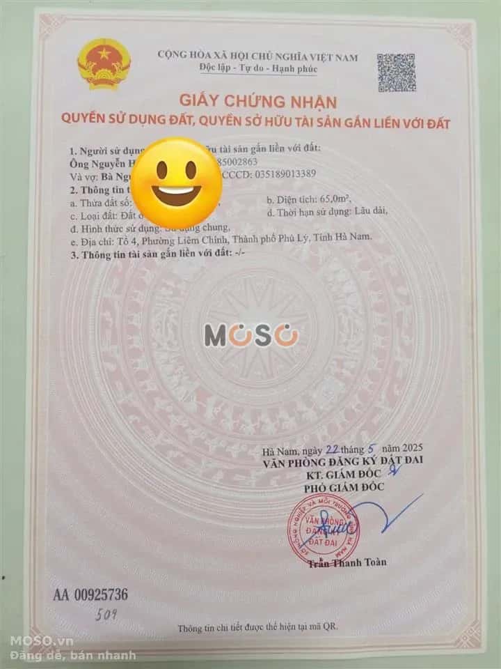 Bán đất Phường Trần Hưng Đạo, Ninh Binh – giá 2.2 tỷ - ảnh 3