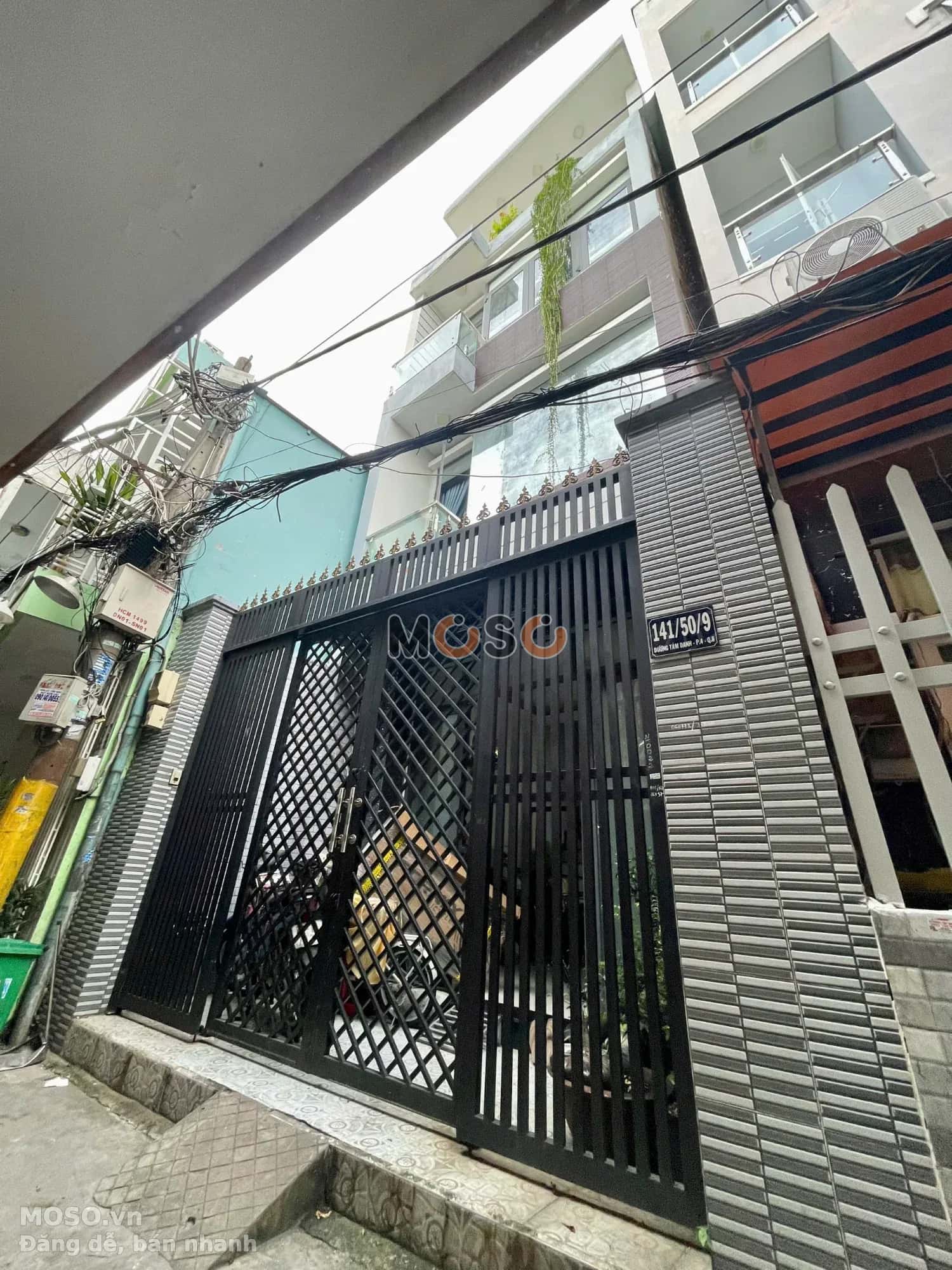 Bán nhà hẻm 141/50/9 Tám Danh Quận 8, TP.HCM – 7 phòng ngủ, giá 8.9 tỷ - ảnh 1